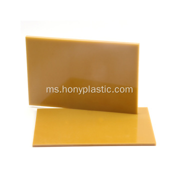 Epoxy Resin Laminating Fiberglass Board Yellow